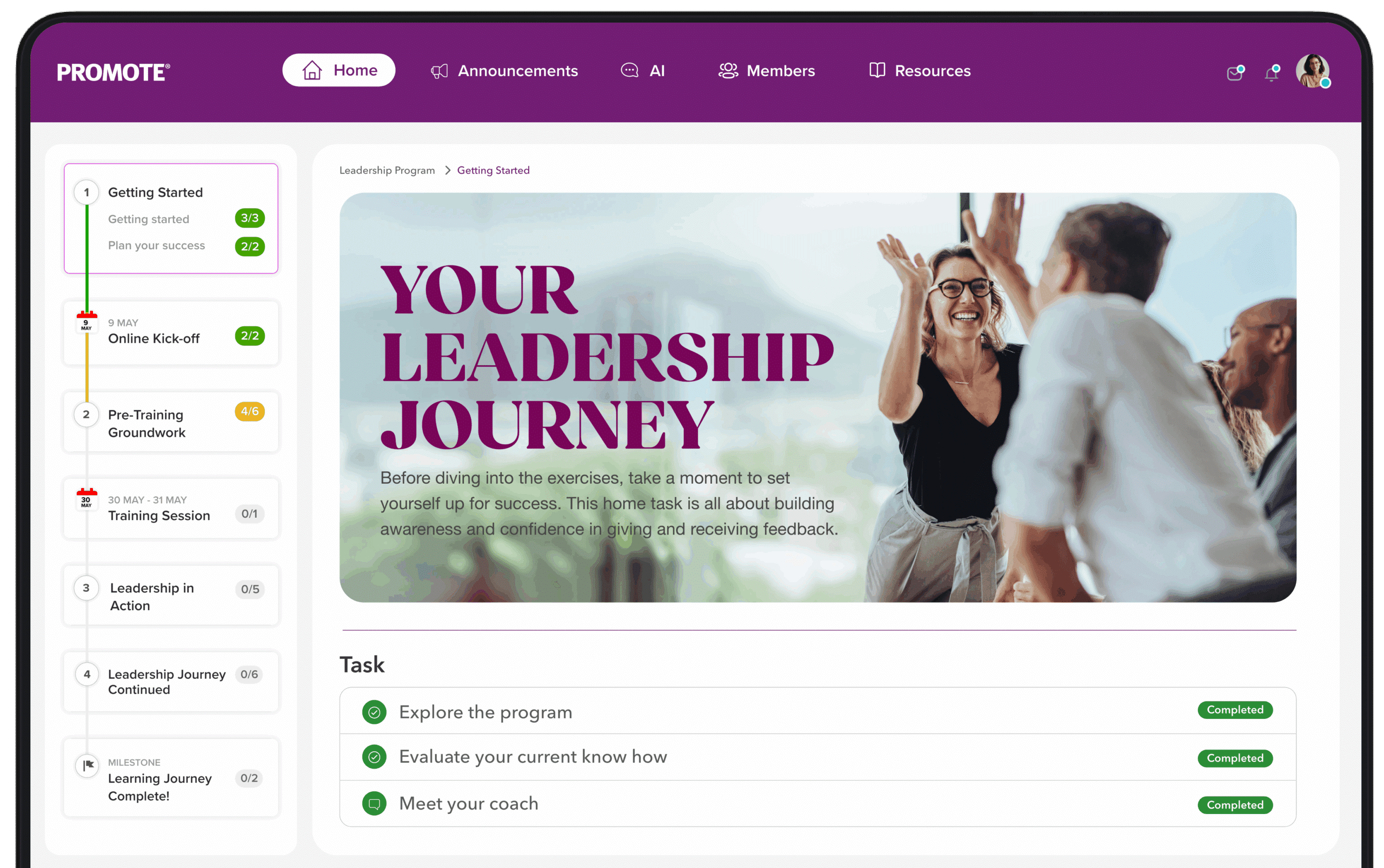 Rethink the Learner Experience Hero | Promote International