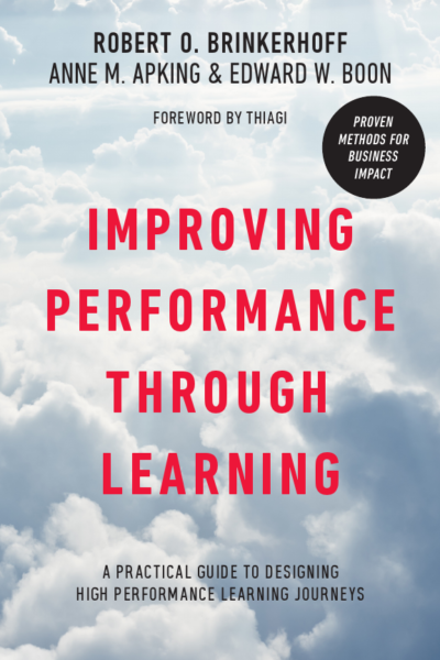 Cover of the book Improving performance through learning